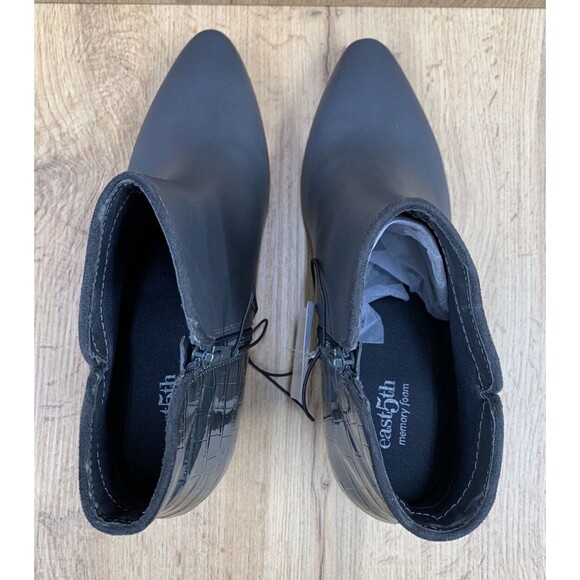 East 5th Fifth Freya Booties Women's 10 M Dark Gray Memory Foam 100-1249 0117 - Picture 12 of 16